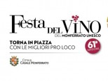 La 61a Festa del Vino del Monferrato Unesco si apre venerdì 16 settembre