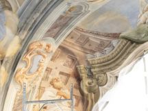 Santa Caterina, il presbiterio restaurato torna a mostrarsi