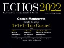 Festival Echos 2022: concerti a Casale Monferrato sabato 30 aprile
